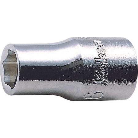 Ko-Ken Socket 1/4 6 Point 22mm 1/4 Sq. Drive 2400A-1/4